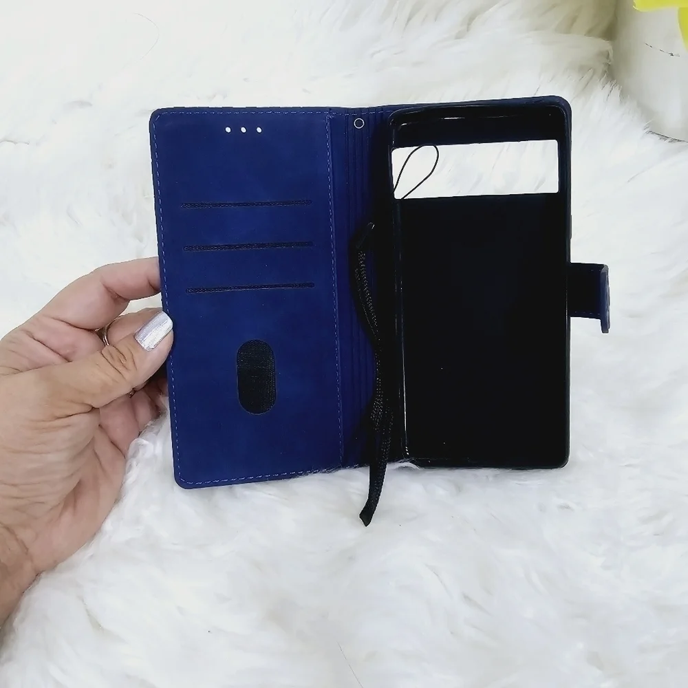 Google Pixel 7 blue walletcase new